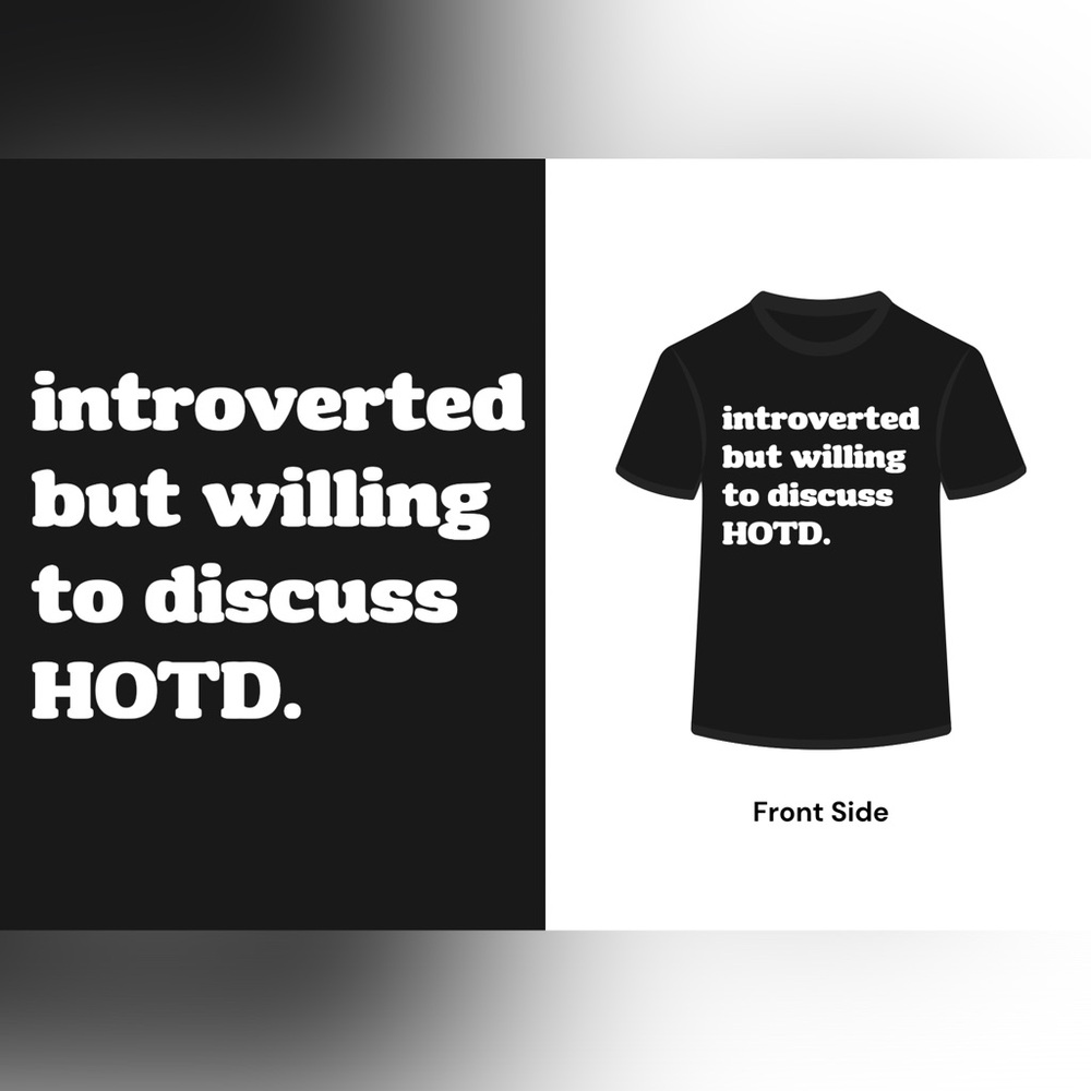 Introverted But Willing To Discuss Funny T Shirt - image 3